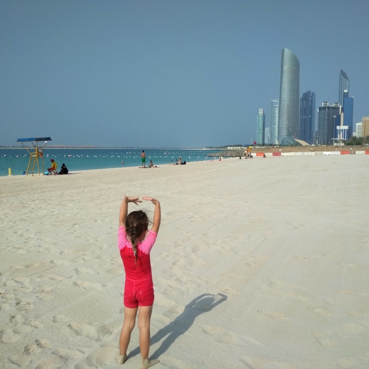 Ciepło, cieplej, Abu Dhabi!