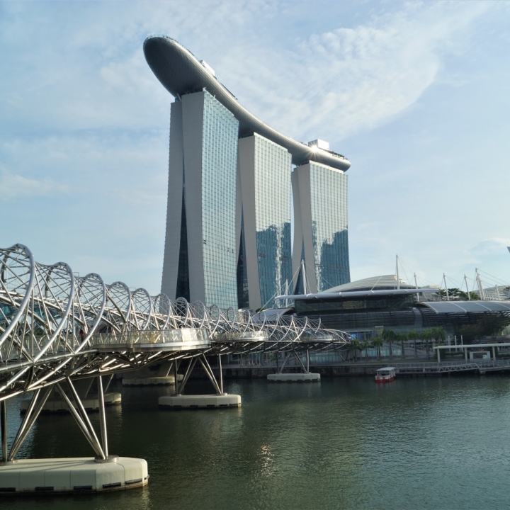 Pocztówkowy Singapur - jak zwiedzać? Spacerując!